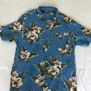 PRICE DROP! Blue Hawaiian Shirt